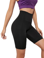 High Waist Sports Shorts Stretchy Fitness Running Sports Shorts