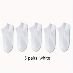 10 Pairs Women's Low Cut Sports Ankle Socks Lightweight Soft Stockings