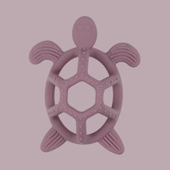 Turtle Teething Toy for Babies 3M+ BPA-Free Silicone Relief