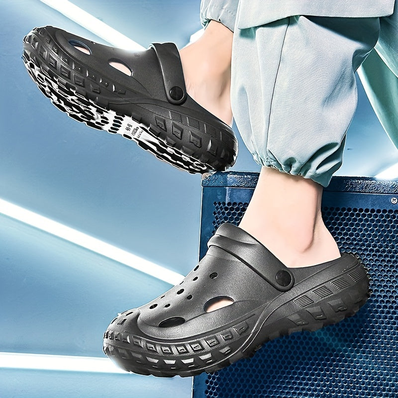 Men's Closed Toe Clogs Soft Sole Sandals