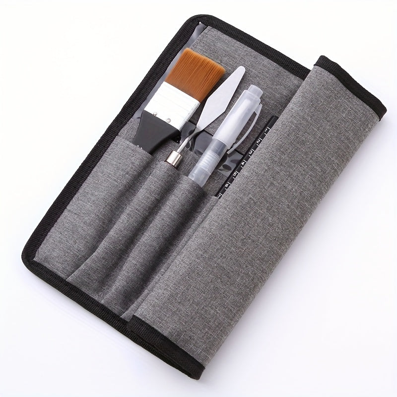18pcs Paint Brush Set Enhanced Synthetic Brush Set