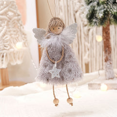 Xmas Tree Pendant Ornaments Angel Doll Tree Hanging Ornaments