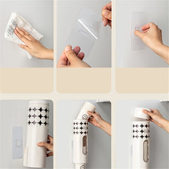 Nordic Cream Style Wall-Mounted Cup Holder for Water Dispenser