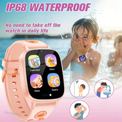 Focwony Kids Smartwatch with 26 Games HD Touch Screen Waterproof Camera