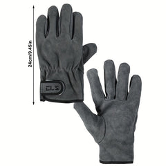 1pair Heat Resistant BBQ Gloves for Outdoor Picnic and Barbecue