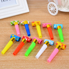 Colorful Candy Blower Whistle Birthday Party Supplies