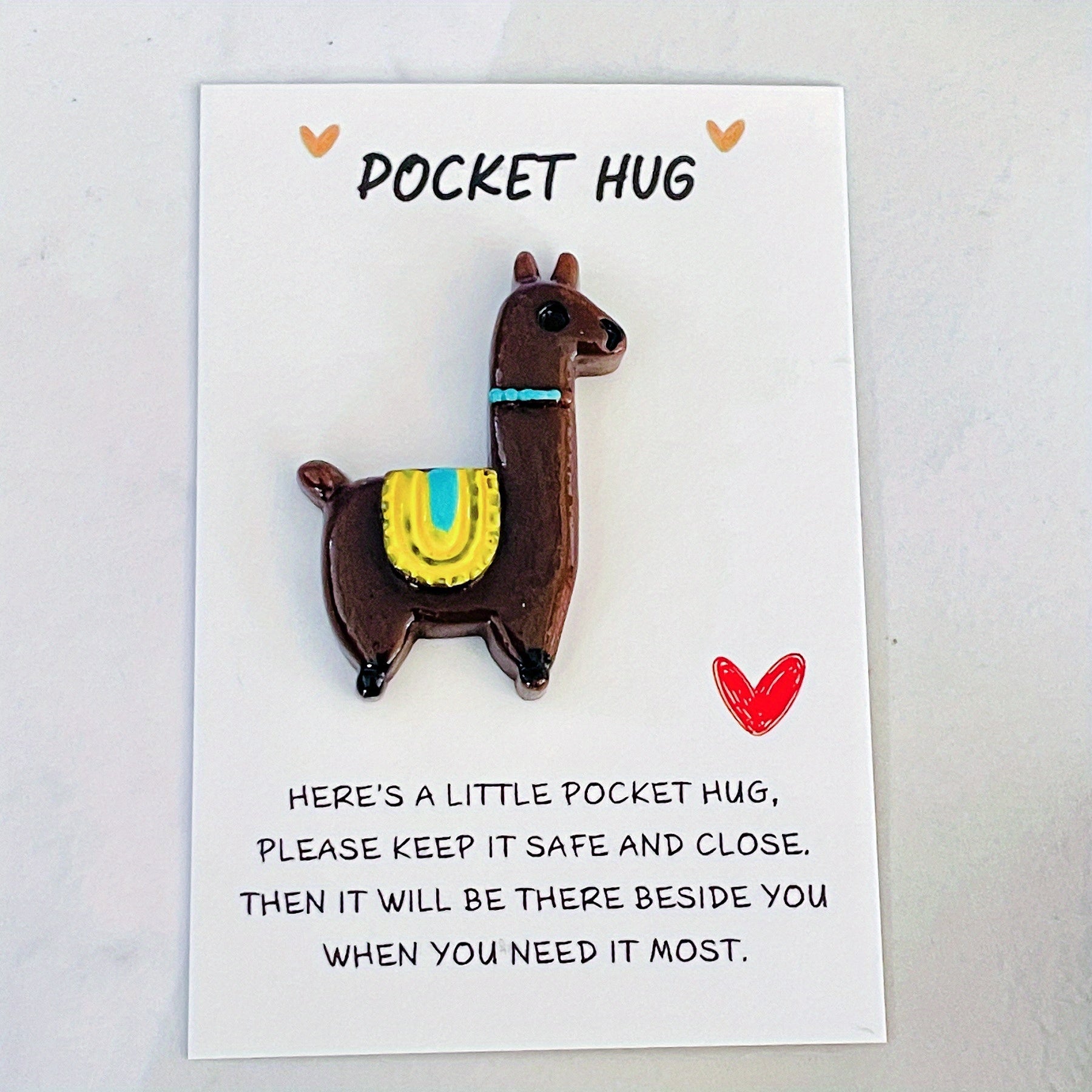 6pcs 12pcs Mixed Pocket Hug Animal Bag Charms Love Care Party Gift