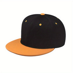 Men's Solid Plate Cap Spring Autumn Outdoor Sports Travel Sun Baseball Cap