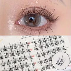 Single Cluster Lashes Sunflower Little Devil False Eyelashes Extension