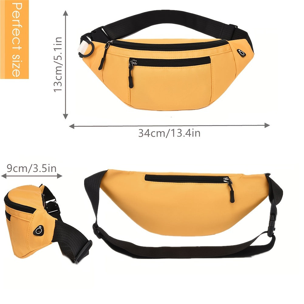 Casual Fanny Pack Waist Bag Portable Small Crossbody Bag Phone Holder