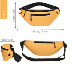 Casual Fanny Pack Waist Bag Portable Small Crossbody Bag Phone Holder
