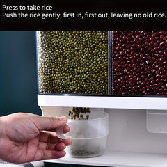 Japanese Plastic Wall-mounted Grain Storage Tank