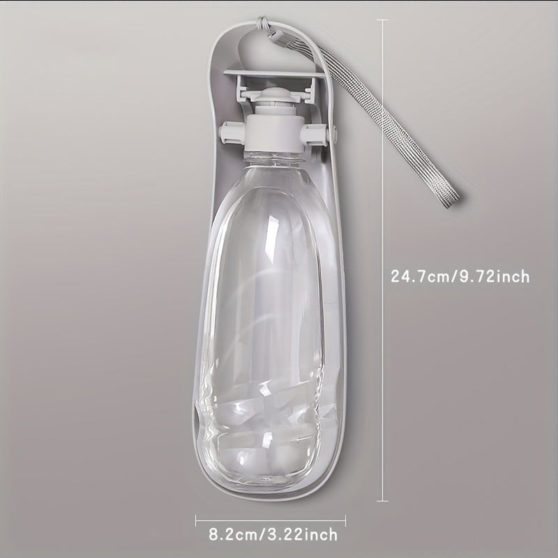 Portable Pet Dog Water Bottle Foldable Bowl Puppy Outdoor Drinking Bottle