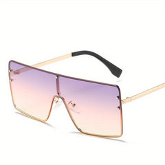 Large Sunglasses UV400 Sun Shades for Summer Beach Travel