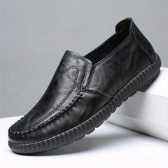Men's Comfy Stitch Detail Loafers Slip On Shoes Spring Summer