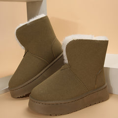Women's Snow Boots Non-slip Thickened Warm Comfortable Thick Bottom