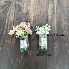 Mini Jasmine Vase for Dollhouse 1:12 Scale Decor Accessory