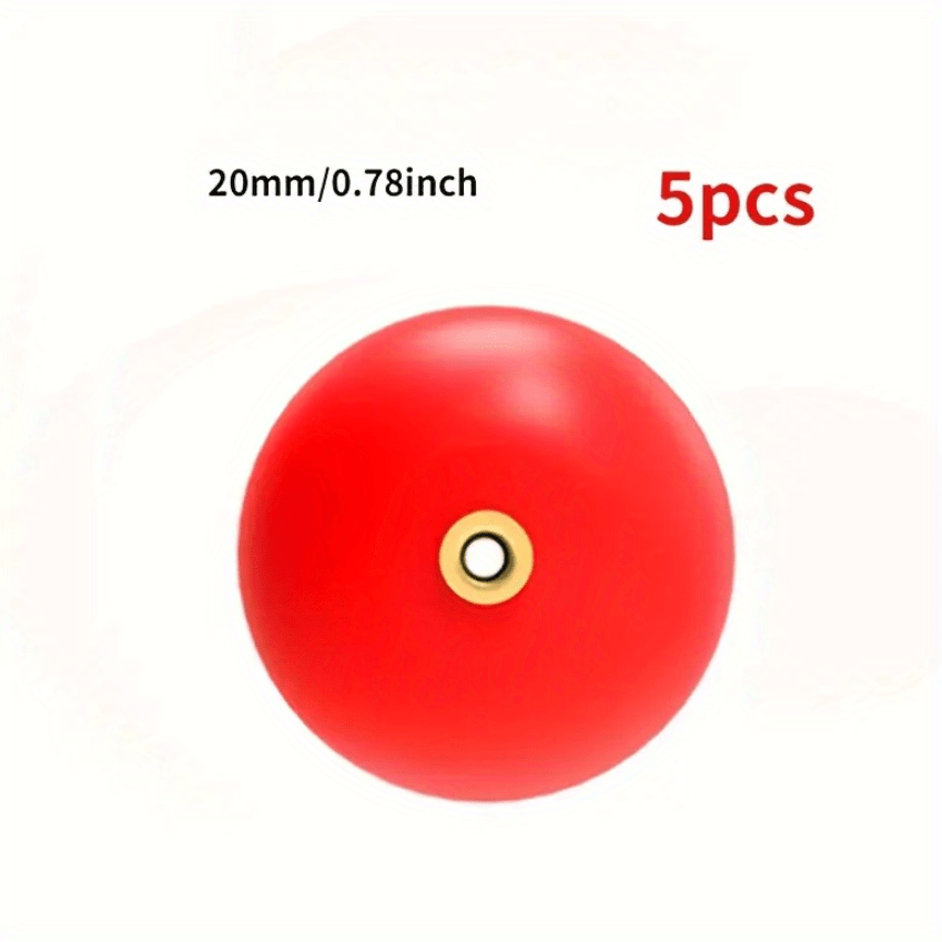 5pcs Fluorescent Fishing Floats Bite Indicator For Float Fishing 20mm 30mm