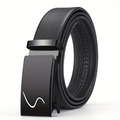 Men's PU Leather Business Belt - Formal Dress Pants - Gift for Father