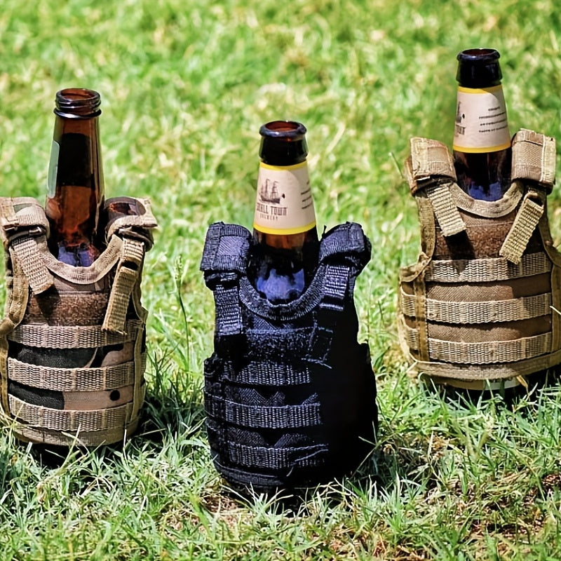 3pcs Outdoor Mini Vest Beer Cover Fun Decoration Beverage Holder
