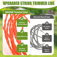 1pc Mower Brushcutter Line Nylon Rope Durable