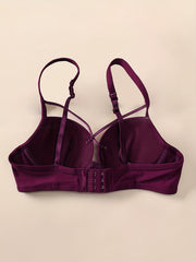 Sexy Thin Straps Push Up Bra Comfortable Intimates Bra