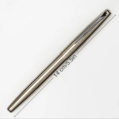 Steel Men's Calligraphy Fountain Pen Great Gift for Students, Artists