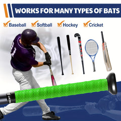 2pcs Baseball Bat Grip Tape Anti Slip Softball Handle Tennis Racket Adhesive