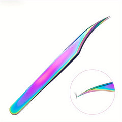 Stainless Steel Tweezers for Eyelash Extensions Nail Stickers Rhinestones