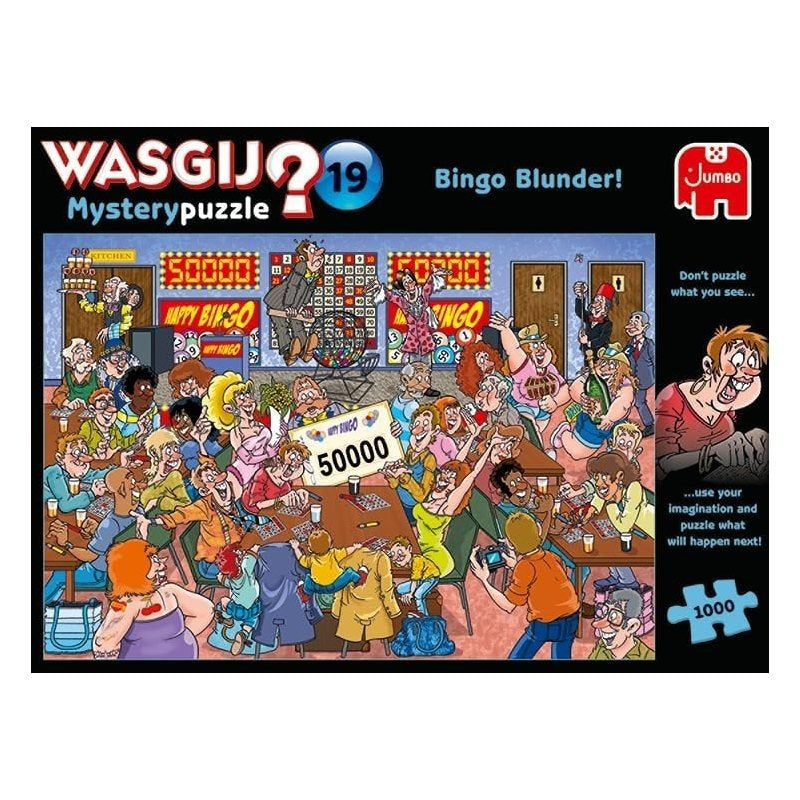 Wasgij Mystery 19 Bingo Blunder 1000pcs Jigsaw Puzzles