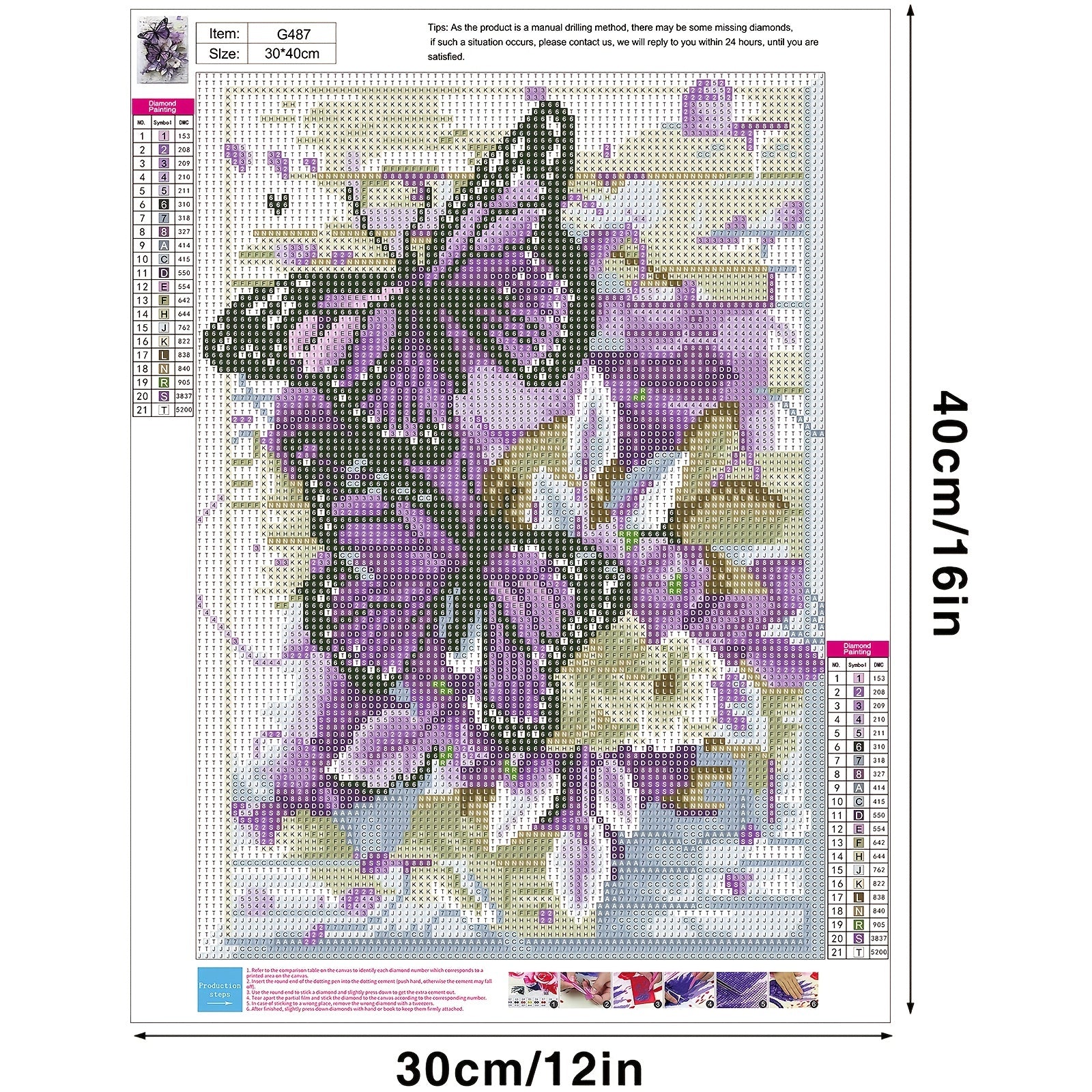 Butterfly Rhinestone Diamond Painting Kit - DIY Arts and Crafts