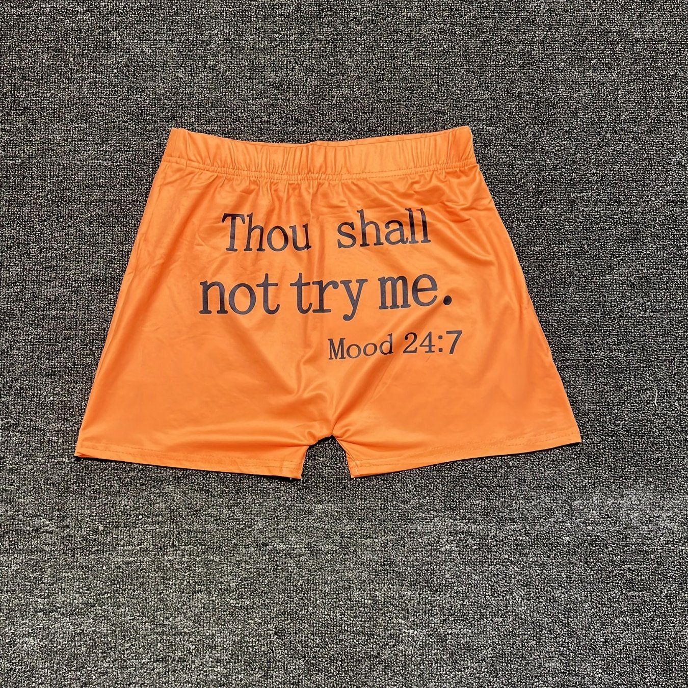 Letter Print Skinny Shorts Yoga Casual Summer Shorts Women's Clothing