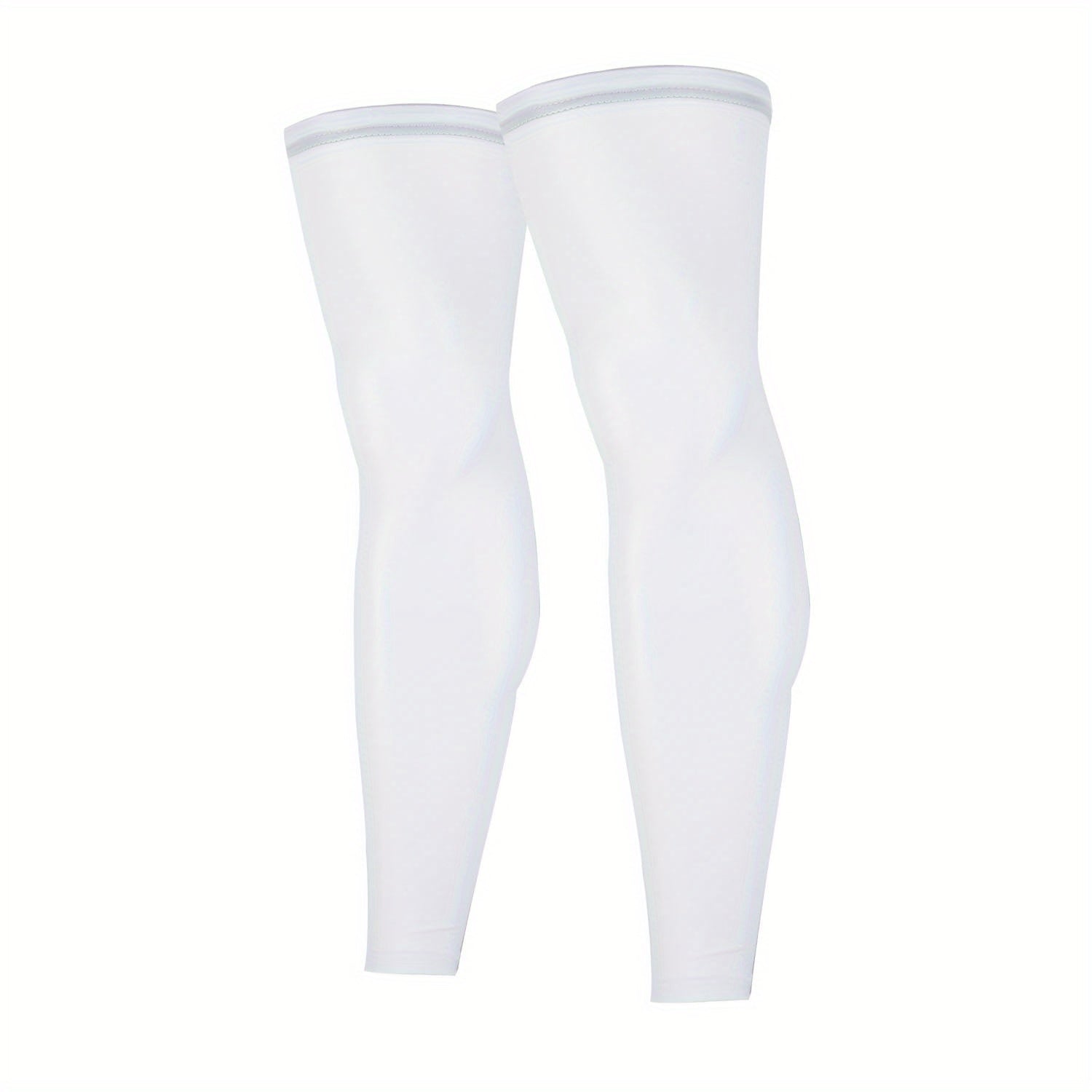 Breathable Anti UV Compression Leg Sleeves for Sports
