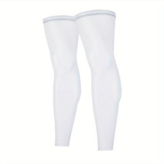 Breathable Anti UV Compression Leg Sleeves for Sports