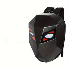 Waterproof LED Hard Shell Backpack for Motorcycle Bicycle Cycling