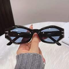 Vintage Cat's Eye Sunglasses Oversized Ladies Sun Protection