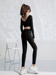 High Waist Seamless Hip Lifting Yoga Leggings