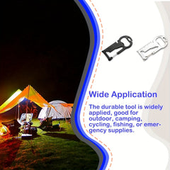 Multitool Card w/ Bottle Opener Screwdriver Key Ring