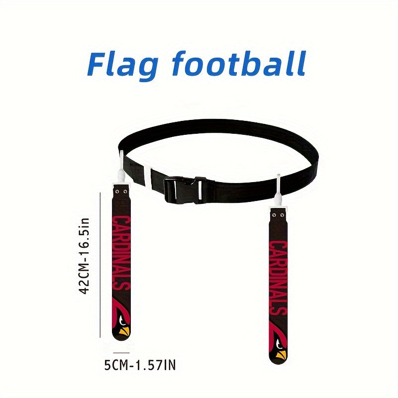 Red Bird Waist Flag Rugby Football Flag With Buckle