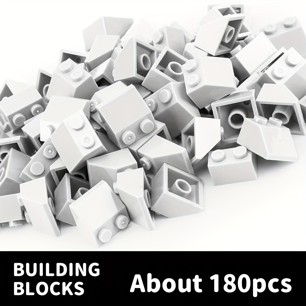180pcs Wooden DIY Blocks 2x2 Inch for Boys and Girls