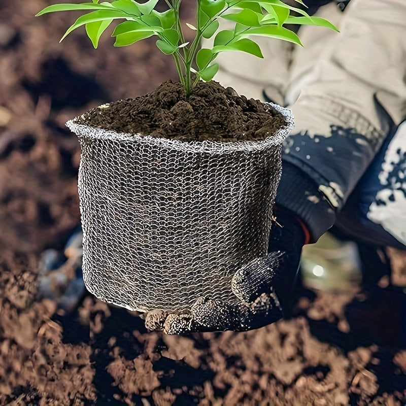 5pcs Root Guards Anti Iron Wire Basket For Plants