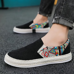 Chinese Traditional Old Beijing Shoes Kung Fu Tai Chi Shoes With Rubber Sole