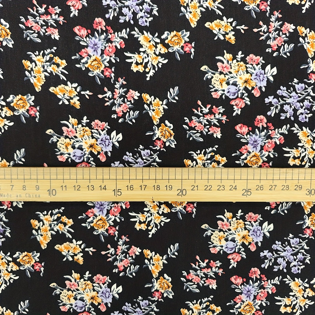 1pc Artificial Cotton Fabric Diy Cloth Pants Dress Fabric Diy Quilt Cut Size 1ya