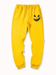 Men's Graphic Drawstring Joggers Casual Sweatpants