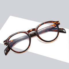 Light Blocking Glasses Frame Round Rice Nail Glasses Frame