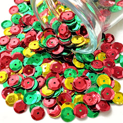 500-2500pcs 8mm Concave Sequins Medium Hole DIY Clothing Jewelry Accessories