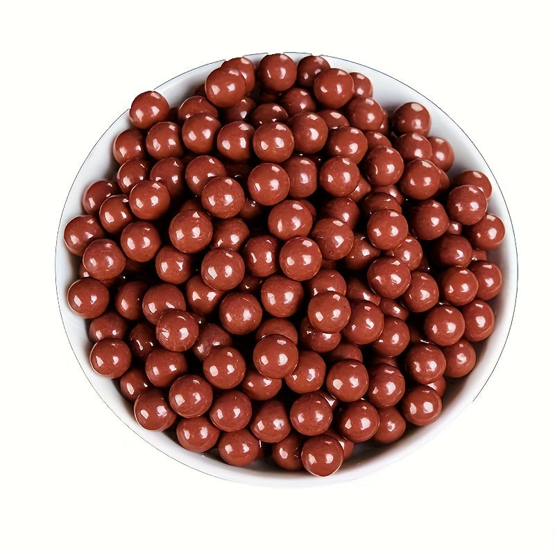 Brown Glossy Clay Balls for Slingshot - 100/300/500pcs Pack