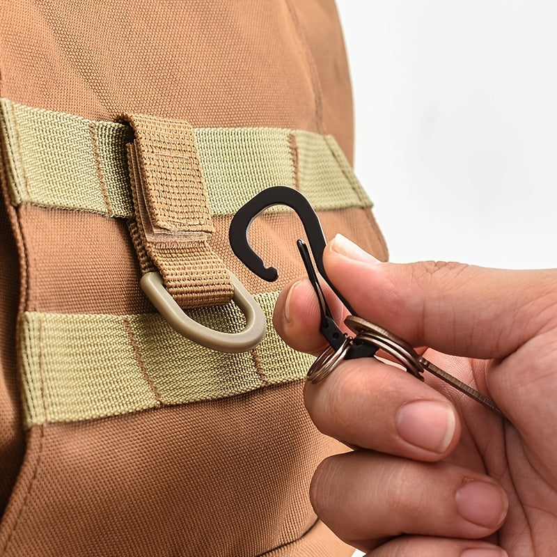 Tactical Nylon Webbing Buckle D-shaped Metal Buckle Outdoor Camping Hiking