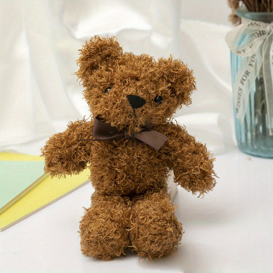 Little Bear Long Haired Teddy Bear Plush Toy Doll Pillow Girls Birthday Gift