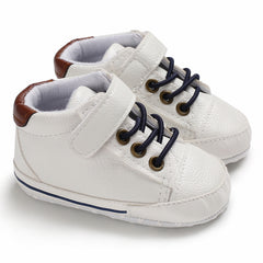 Casual Comfortable Boots for Baby Boys with Hook and Loop Fastener